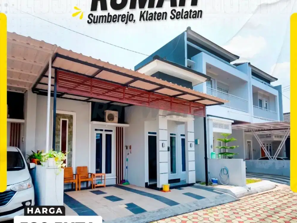 Dijual Rumah Full Furnished Perumahan di Sumberejo Klaten