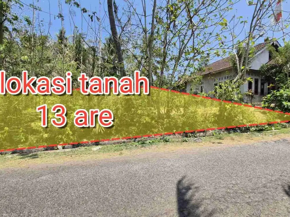 TANAH 13 ARE DEKAT PSN PELABUHAN PENGAMBENGAN JEMBRANA
