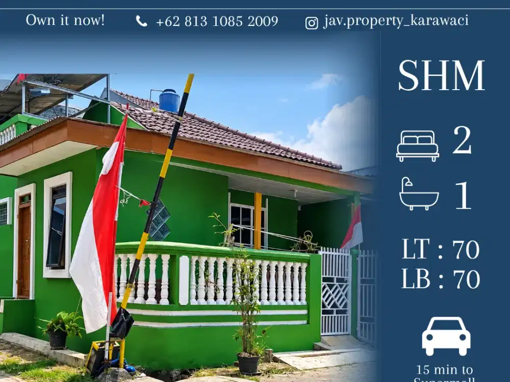 DIJUAL RUMAH DI BINONG, CURUG – TANGERANG