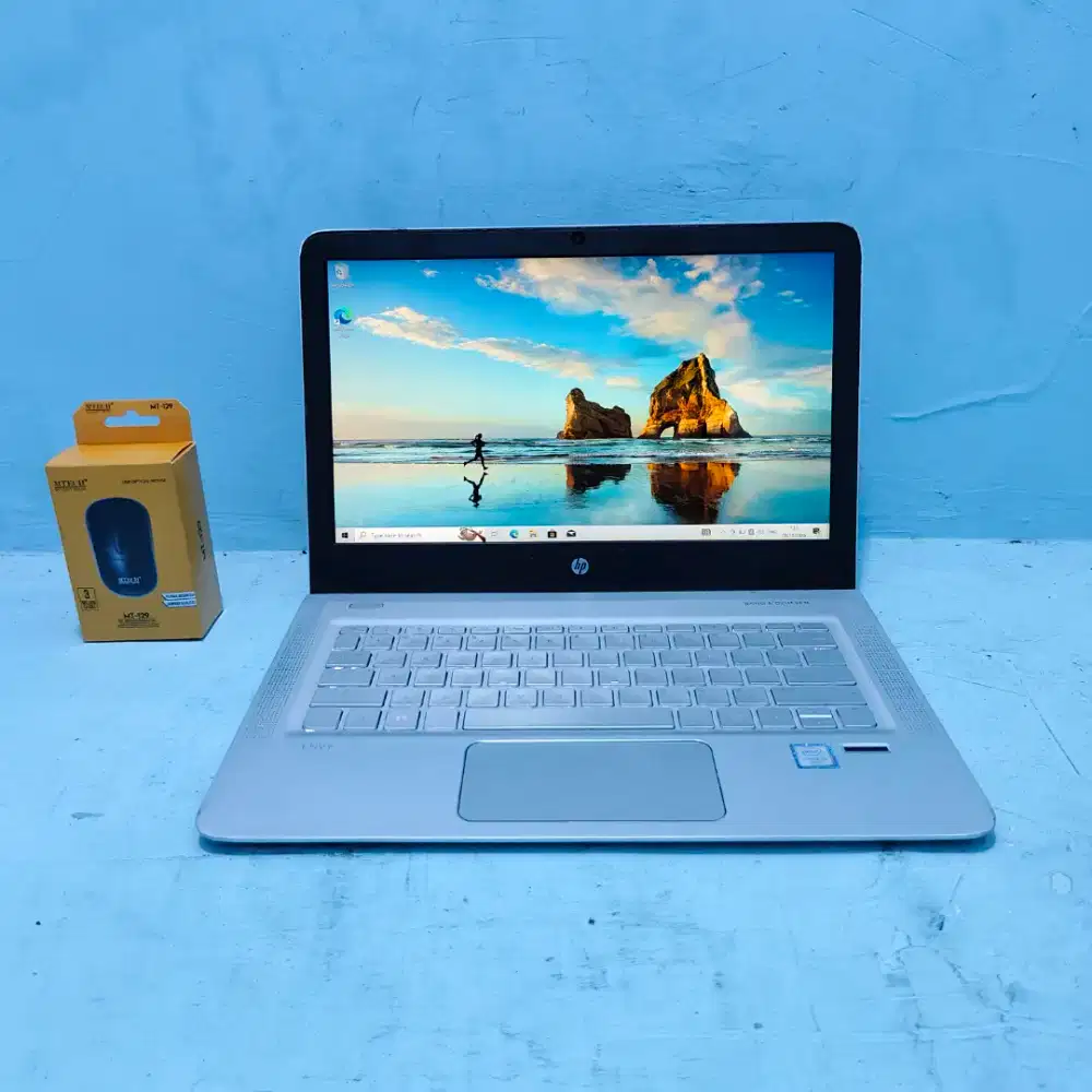 Laptop HP Envy Slim Core i5 Gen 6 Ram 4GB Win10  Siap pakai