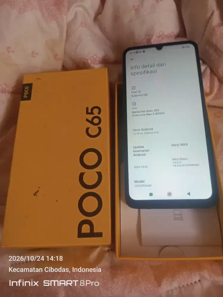 Poco c65 NFC 8/256