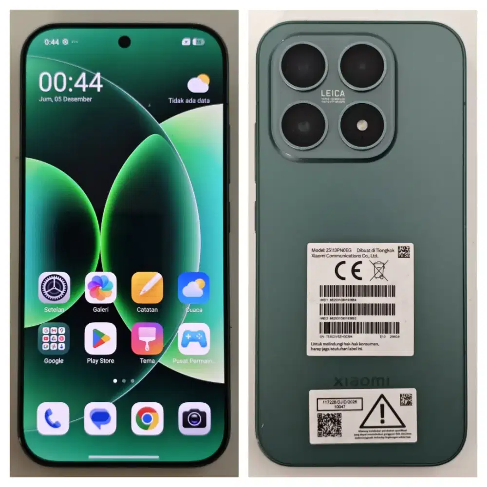 XIAOMI 17 5G RAM 12/256 FULLSET MULUS NO MINUS