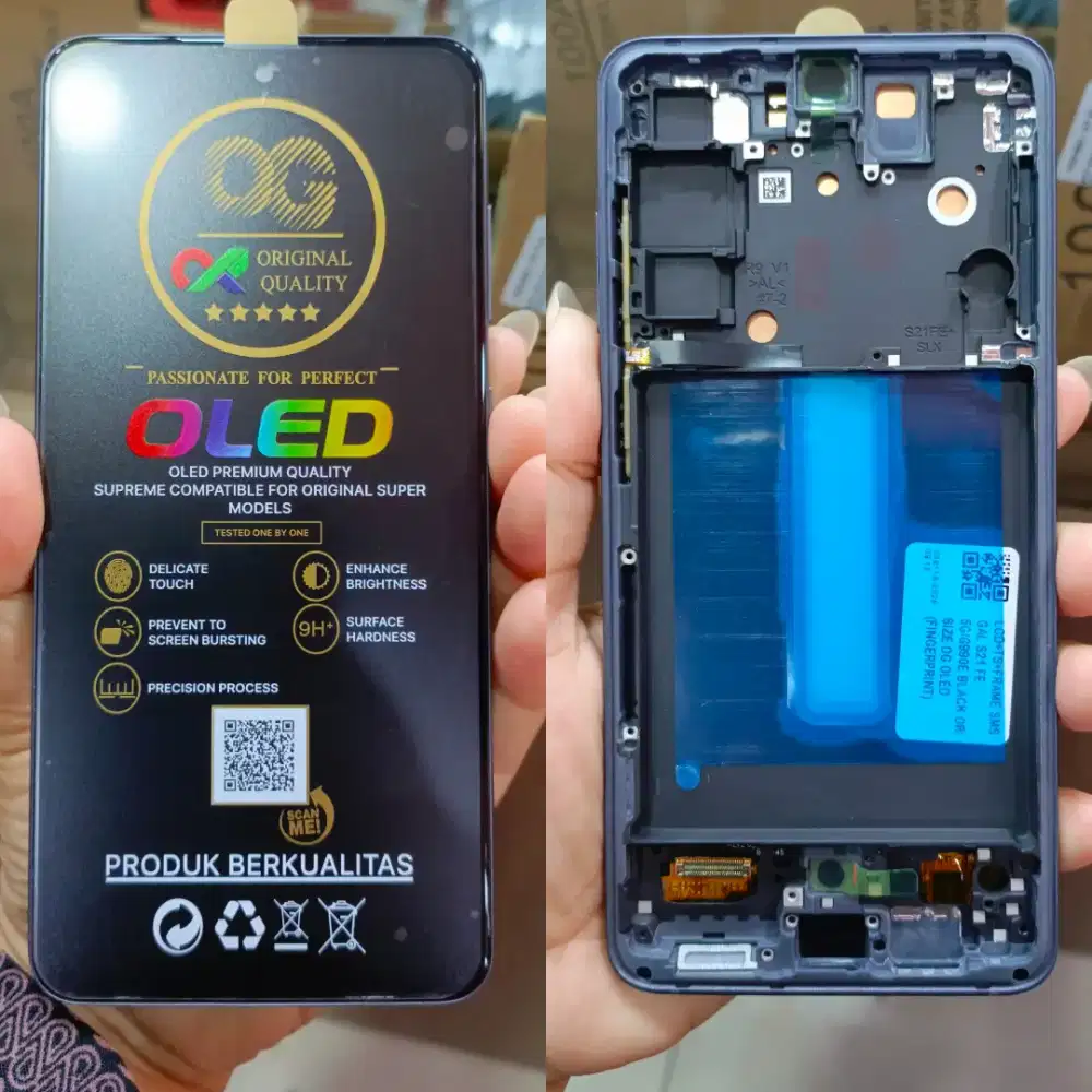 LCD SAMSUNG S21FE OLED GRATIS PASANG