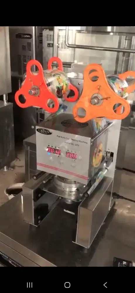 Cup sealer manual dan otomatis