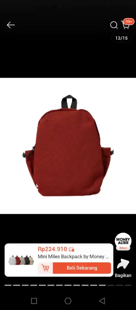 Tas ransel MONEY ALTER