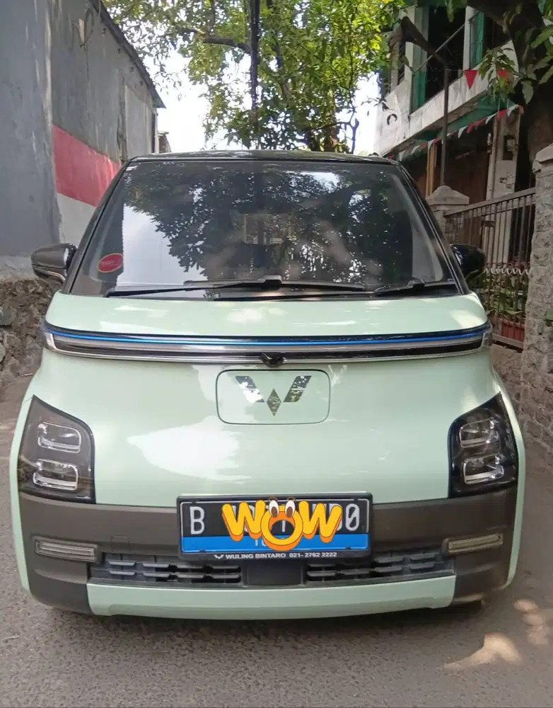 Wuling Air Ev Longrange 2022 Hijau Kilometer 31 Ribu