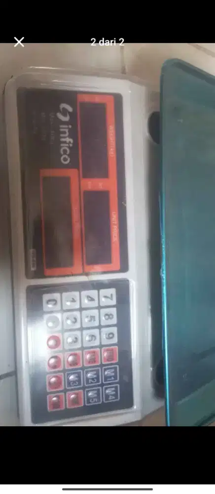 TIMBANGAN DIGITAL INFICO ITD-636B KAPASITAS 40KG