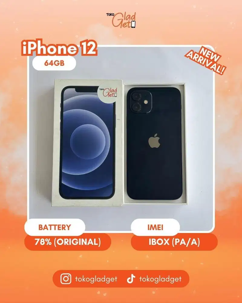 iPhone 12 Basic 64 Gb ex IBOX