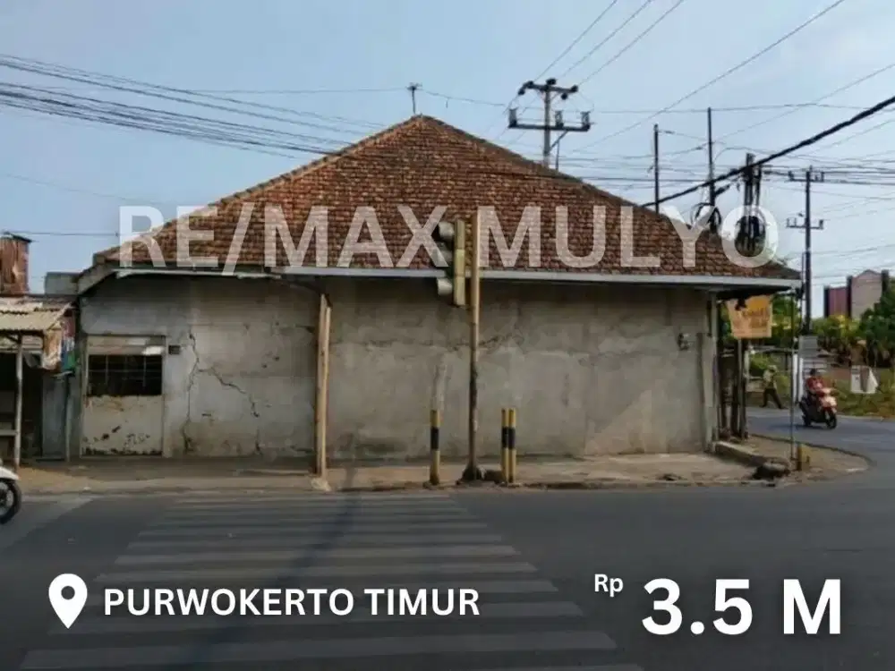 Dijual Rumah Tinggal Strategis!!! Area Jalan Besar di Purwokerto Timur