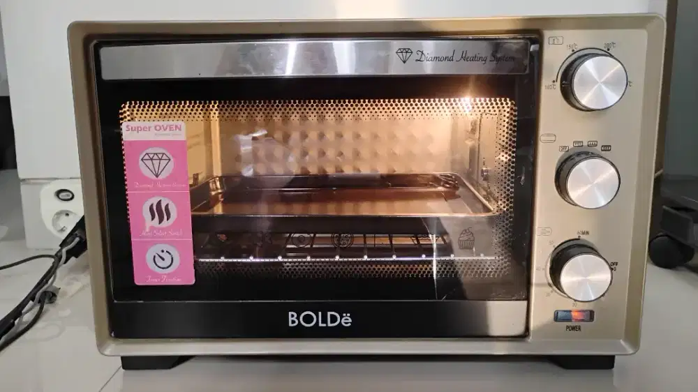 Oven Listrik Bolde 20RL Fungsi Normal