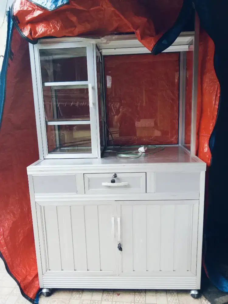 Gerobak Etalse Aluminium