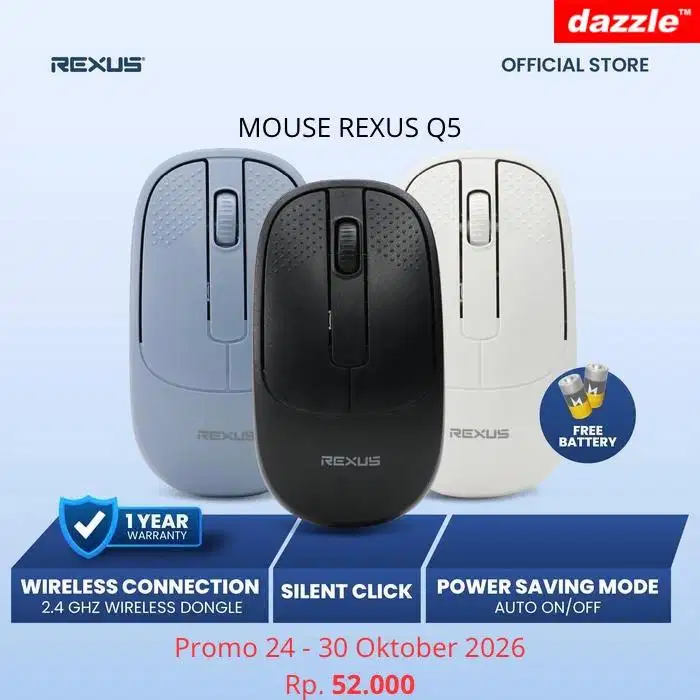 Mouse Rexus wireless Q5