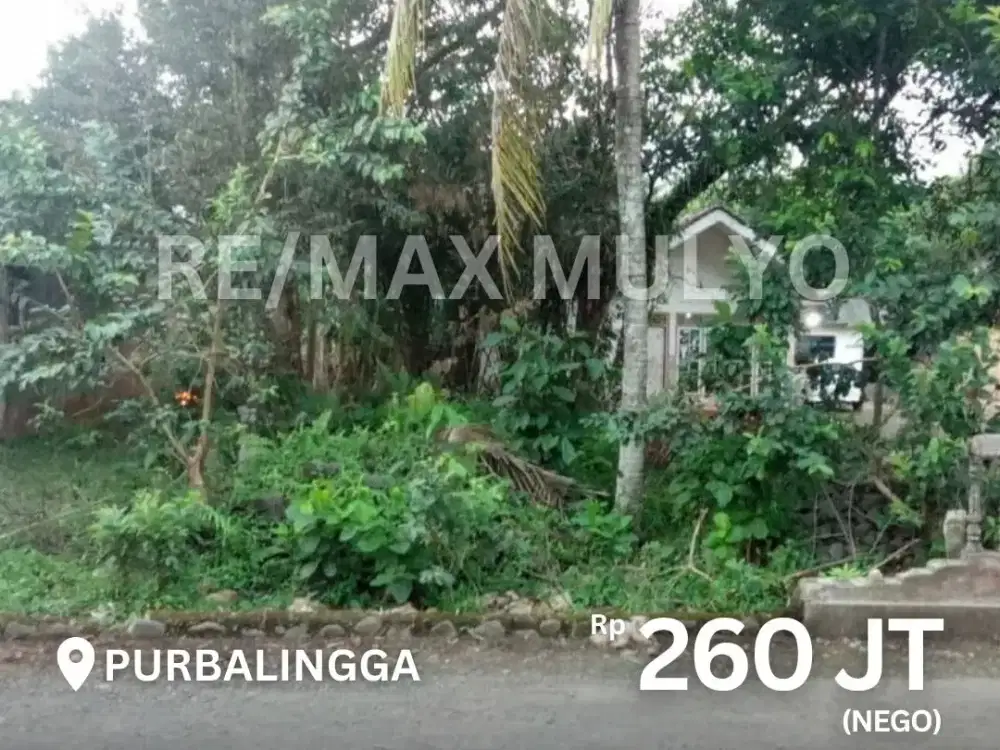 Tanah Dijual Area Purbalingga, Luas Cocok Untuk Hunian Atau Usaha!