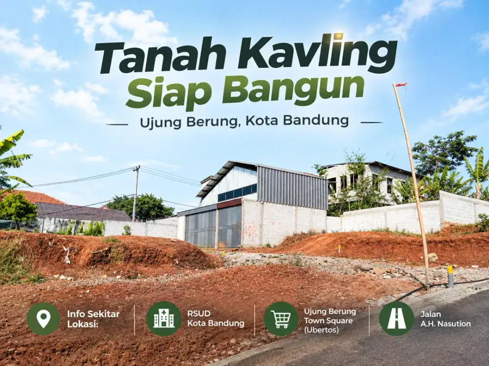 Dijual Tanah Kavling 64M² - Dekat Jalan A.h. Nasution