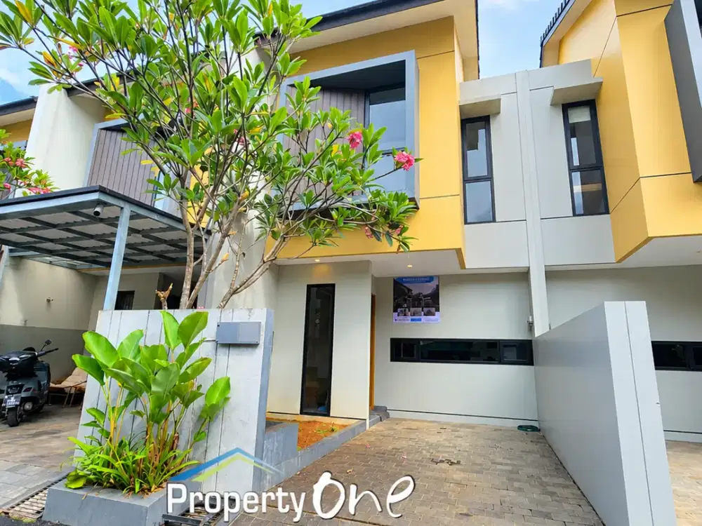 Jual Rumah Baru 2 Lantai Belum Pernah Ditempati di Wangsa Serpong, Bonus AC, Smart Lock & Instalasi Internet Biznet, Dekat Puspitek & Akses MRT