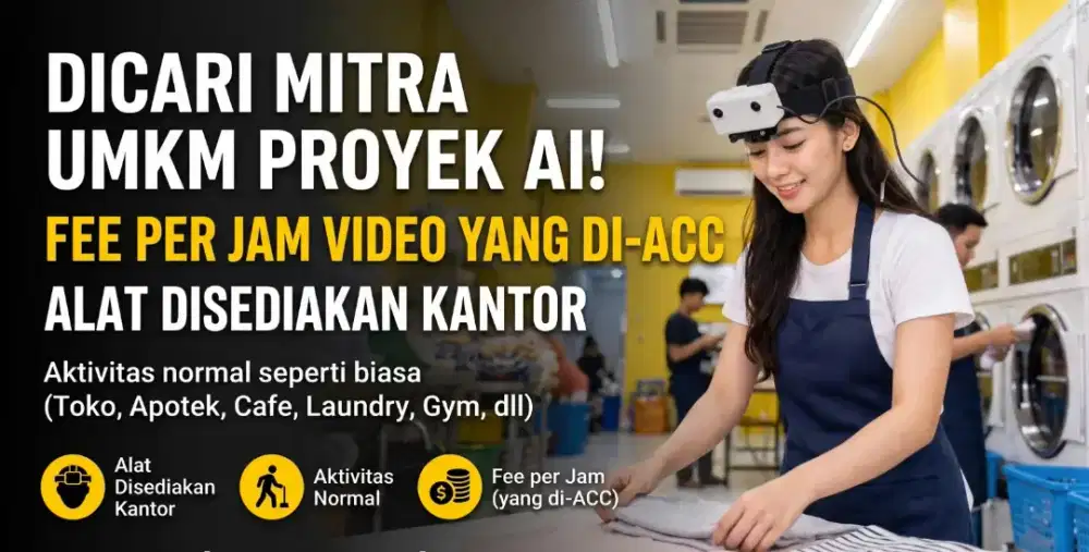 Dicari Mitra UMKM untuk Proyek AI