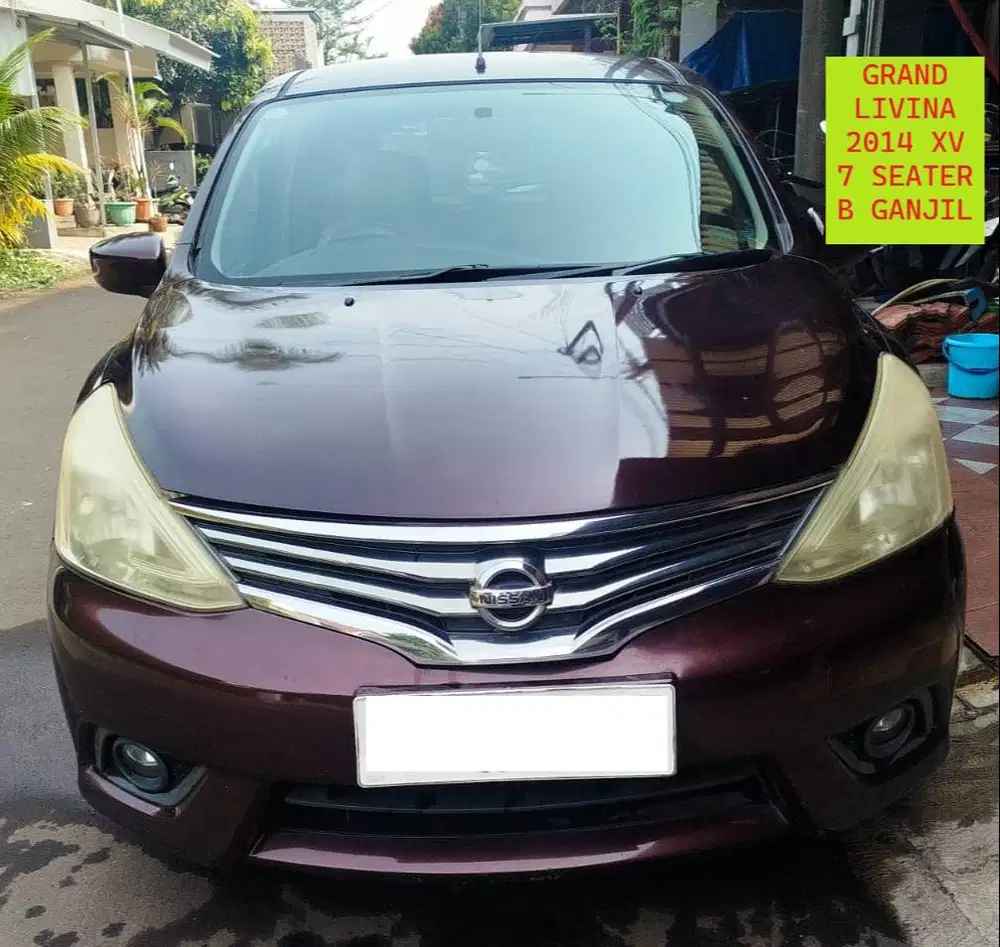 Grand Livina XV 2014 A/T 1500 cc Automatic transmission