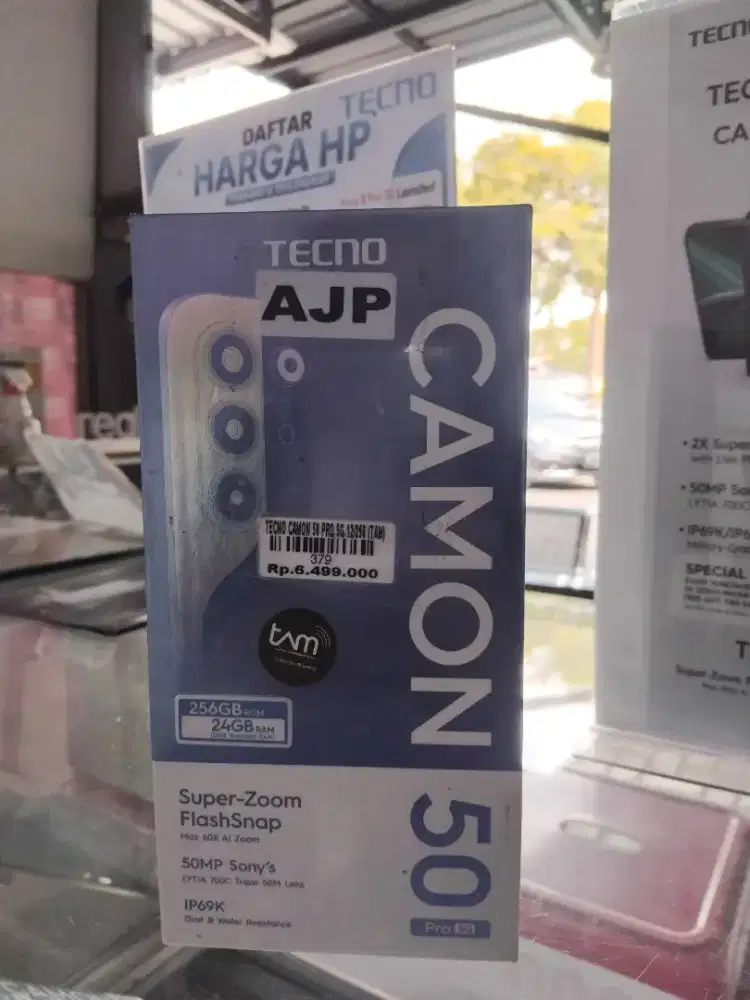 TECNO CAMON 50 PRO 5G 12/256 ATLANTIS DAHSYAT