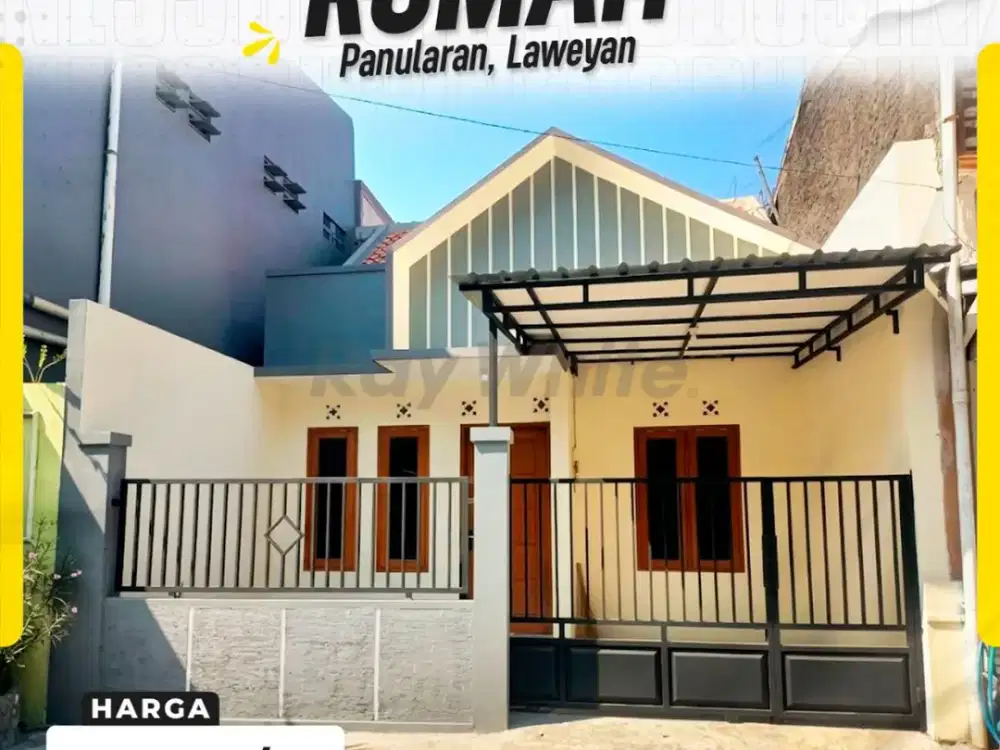 Disewakan Rumah Minimalis Modern Jalan Sri Narendro Panularan Laweyan Solo