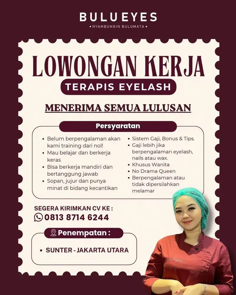 Loker Sunter Terapis Eyelash Nail Art
