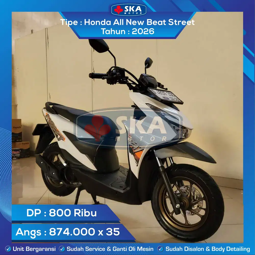 Honda All New Beat Street Tahun 2026