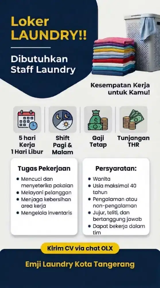 LOKER Staff Laundry