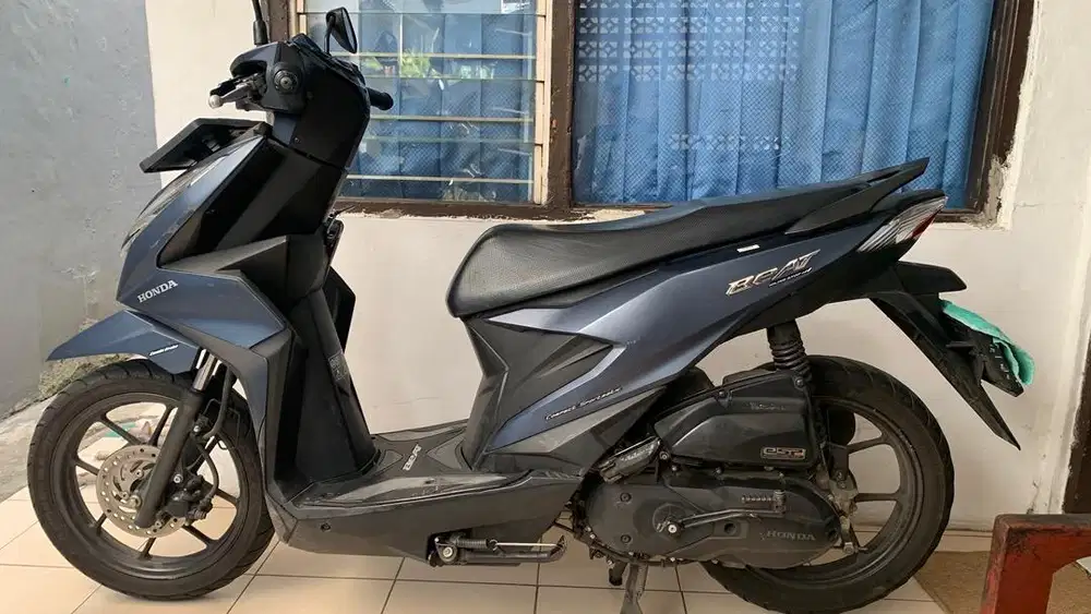 Jual Motor Honda Beat deluxe 2021 Blue