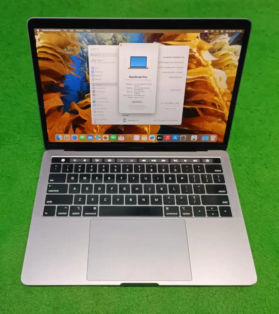 Apple MacBook Pro 2019 13inch i5 8/256 GB Grey Touchbar Murah