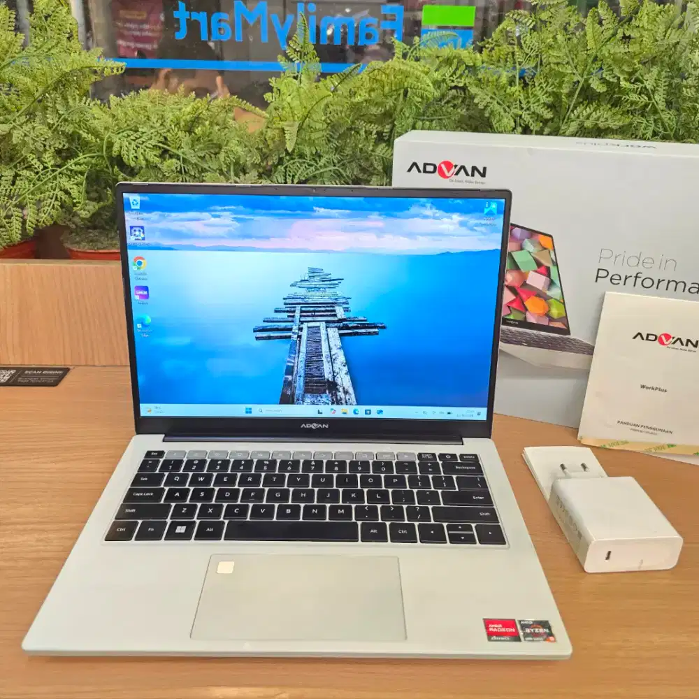 Terawat Full advan workplus ryzen 5 6600H laptop gaming irit ddr5