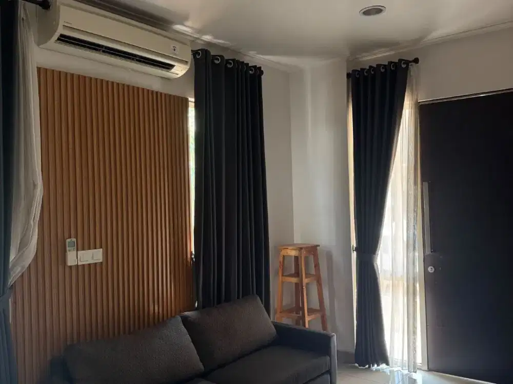 Dijual Rumah Atlanta PIK2, Hook, LB 6x12,5m, Full Furnished, SHM, Rp 3.5 M Nego