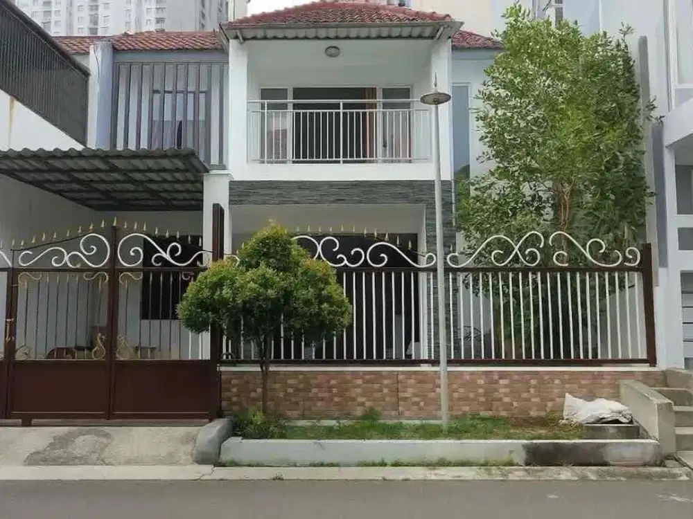 Dijual rumah villa kalijudan indah surabaya timur