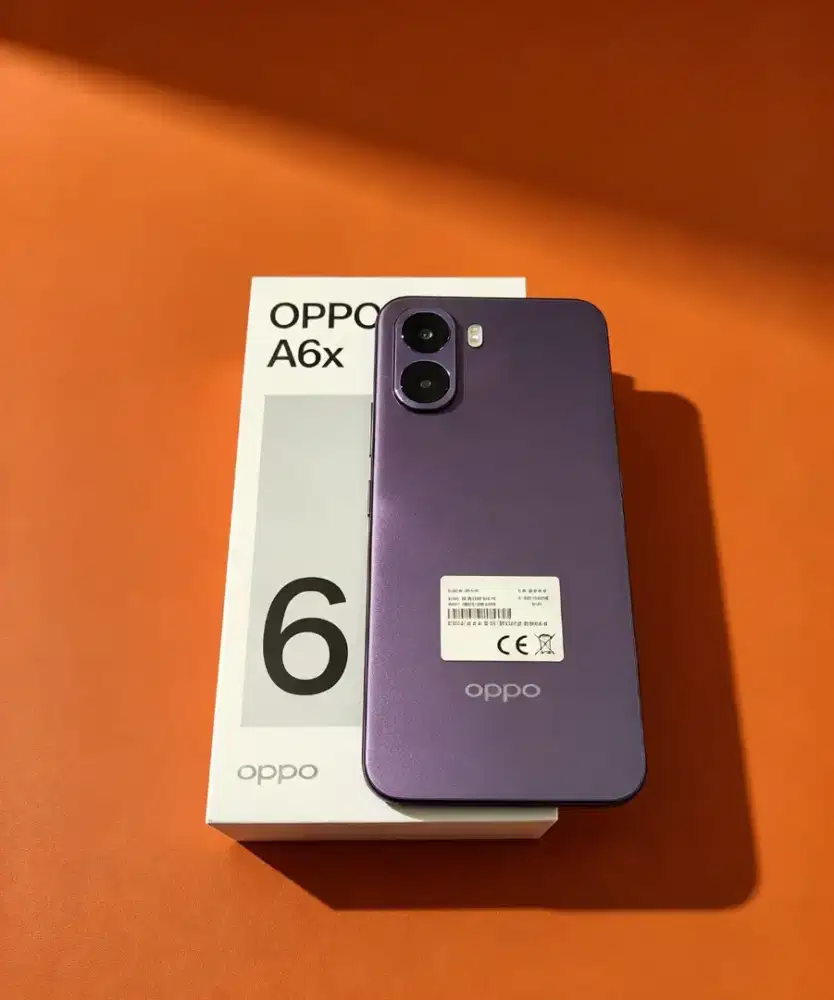 [ Fast respon WA ] Oppo A6x 4/64 kondisi normal segel dan fullset