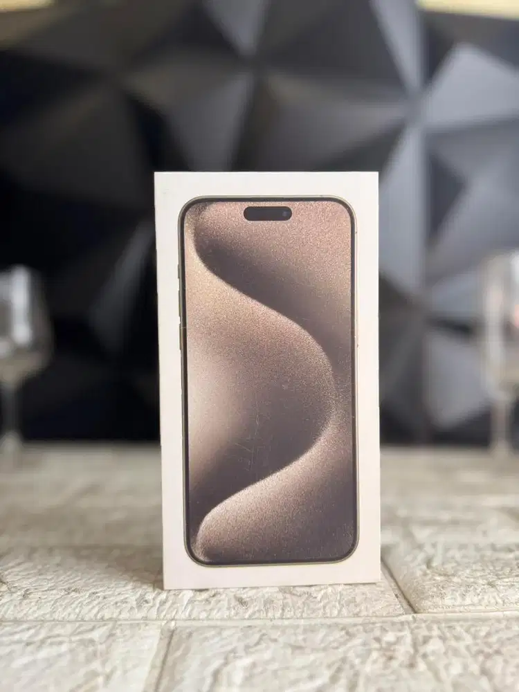 iphone 15 pro max 256gb ex ibox Fullset original Bisa COD dan TT