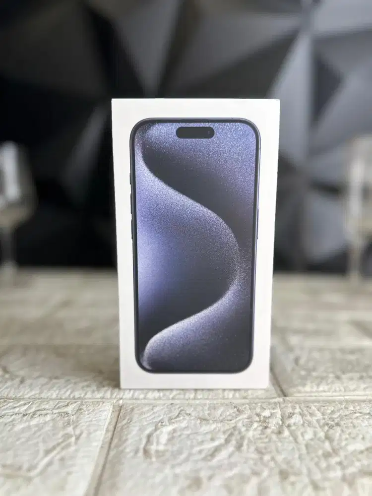 iphone 15 pro 128gb Ex ibox Fullset mulus bisa COD dan TT