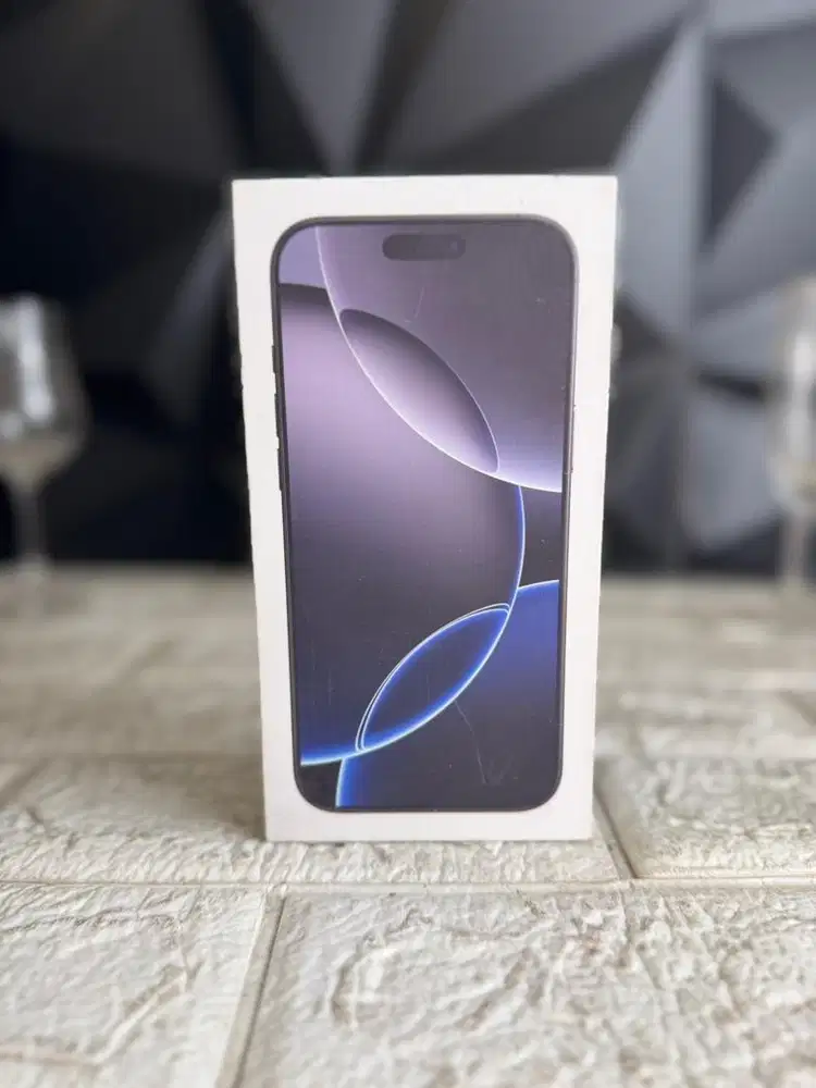 iphone 16 pro max 512gb Ex ibox Fullset original Bisa COD dan TT