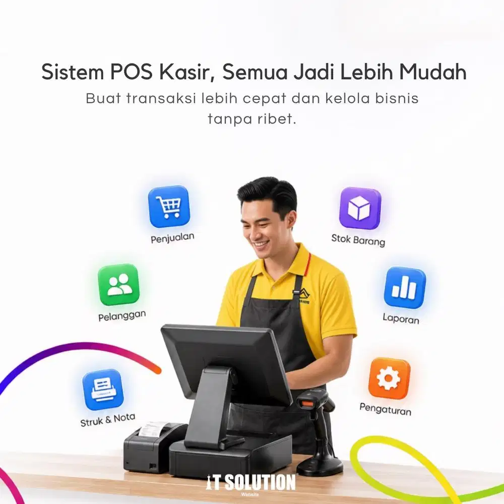 Jasa Pembuatan Sistem POS Kasir Profesional untuk Bisnis