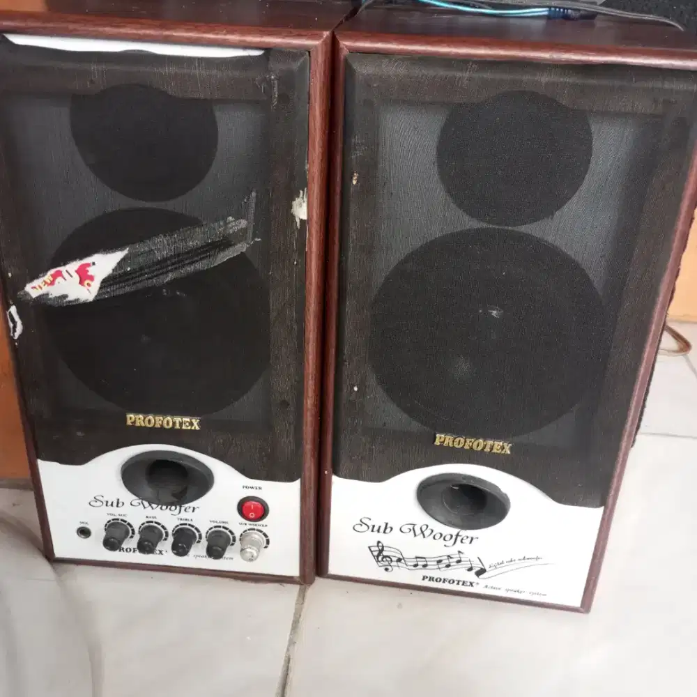 Speaker actif masih bagus dan normal
