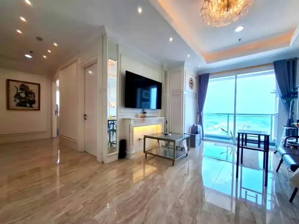 Dijual Apartemen Grand Madison Full Furnished 3 Kamar Tidur, City View, Dekat Neo Soho dan Central Park Jakarta Barat