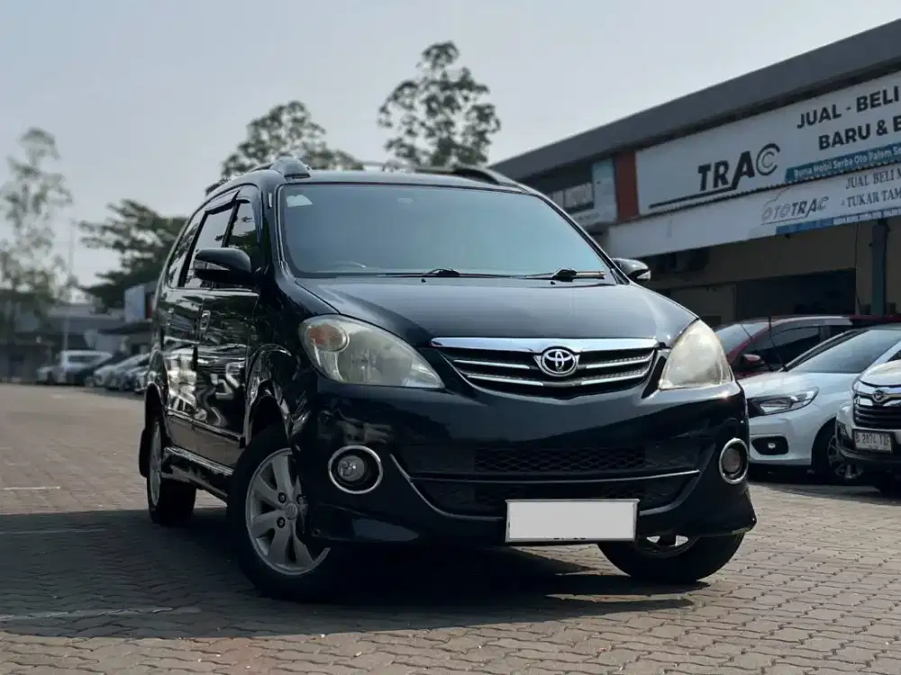 TOYOTA AVANZA 1.5 S MT MANUAL 2010 HITAM, KM 101RB