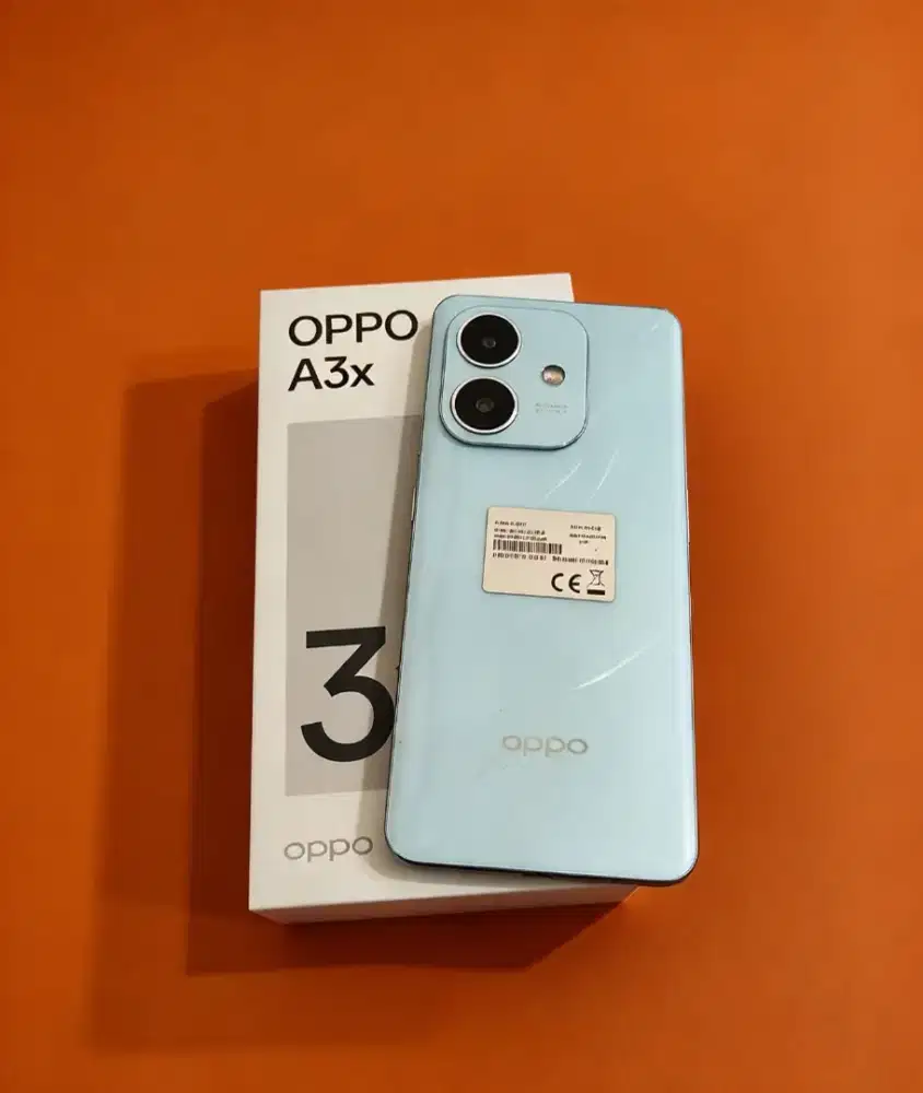 [ Fast respon WA ] Oppo A3x 4/64 Normal segel Fullset