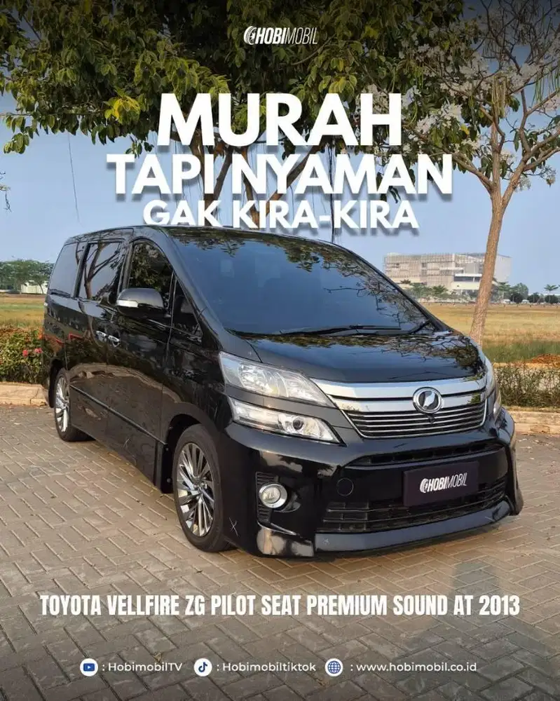 Vellfire ZG Premium Sound Pilot Seat AT 2013