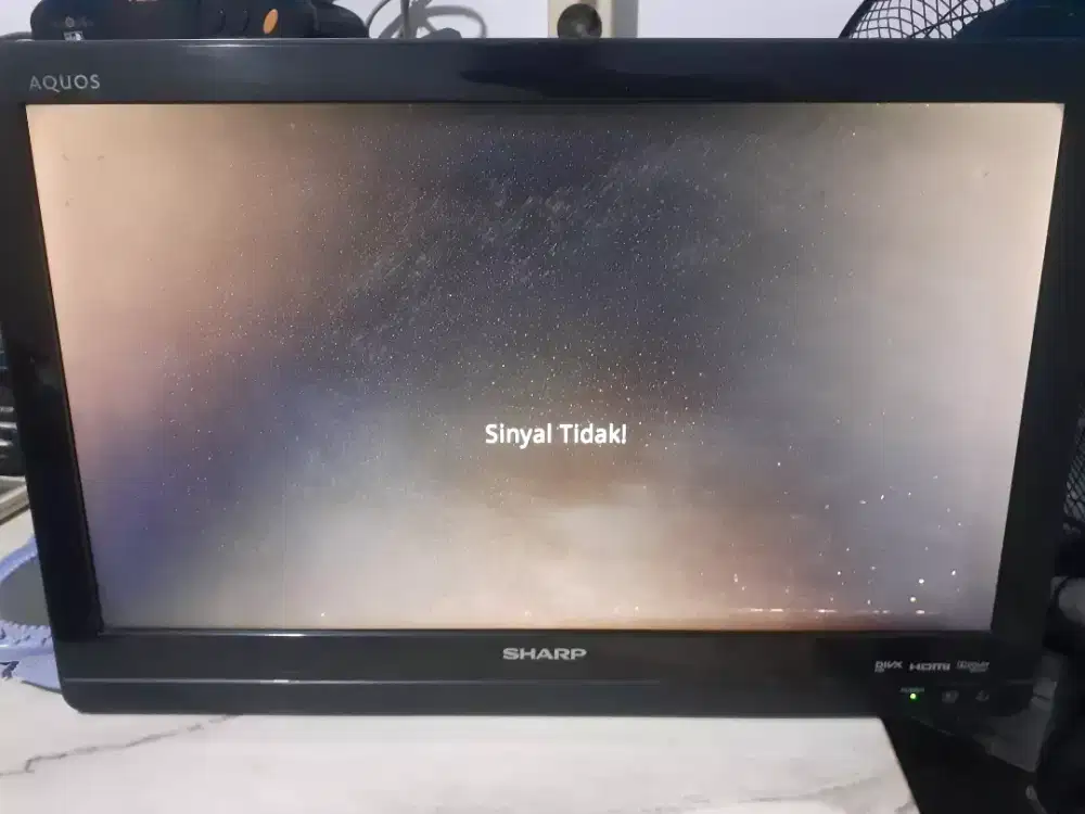 TV MERK SHARP BEKAS KONDISI MASIH HIDUP SEPERTI FOTO