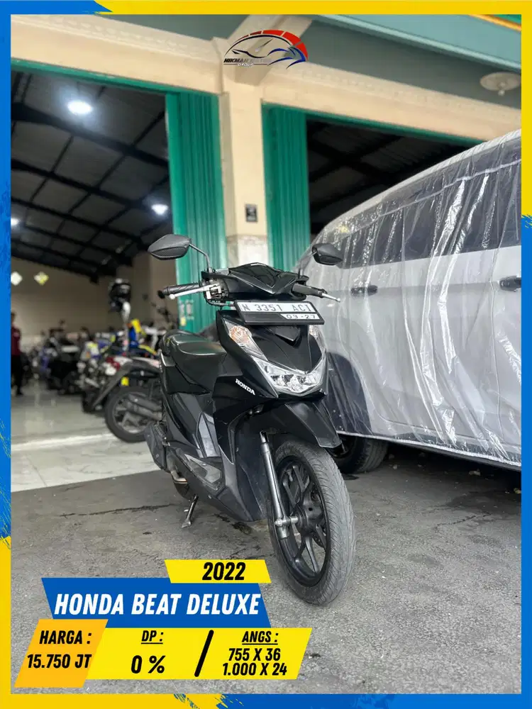 HONDA BEAT DELUXE 2022  MURAH BERKUALITAS HIKMAH MOTOR KEPUH MALANG