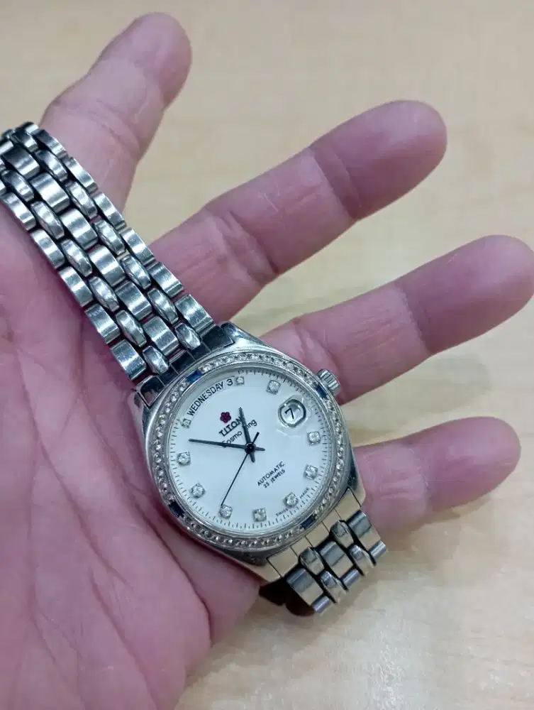 Jam tangan titoni cosmoking automatic