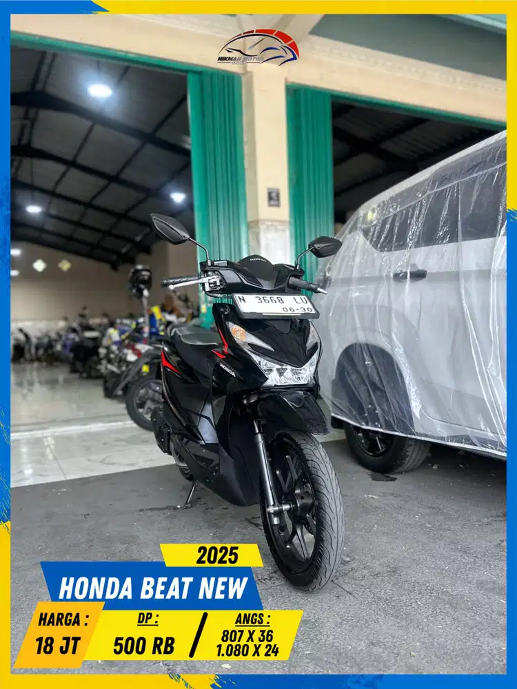 HONDA BEAT NEW 2025 SIAP ANGKUT BOSSKU HIKMAH MOTOR KEPUH MALANG