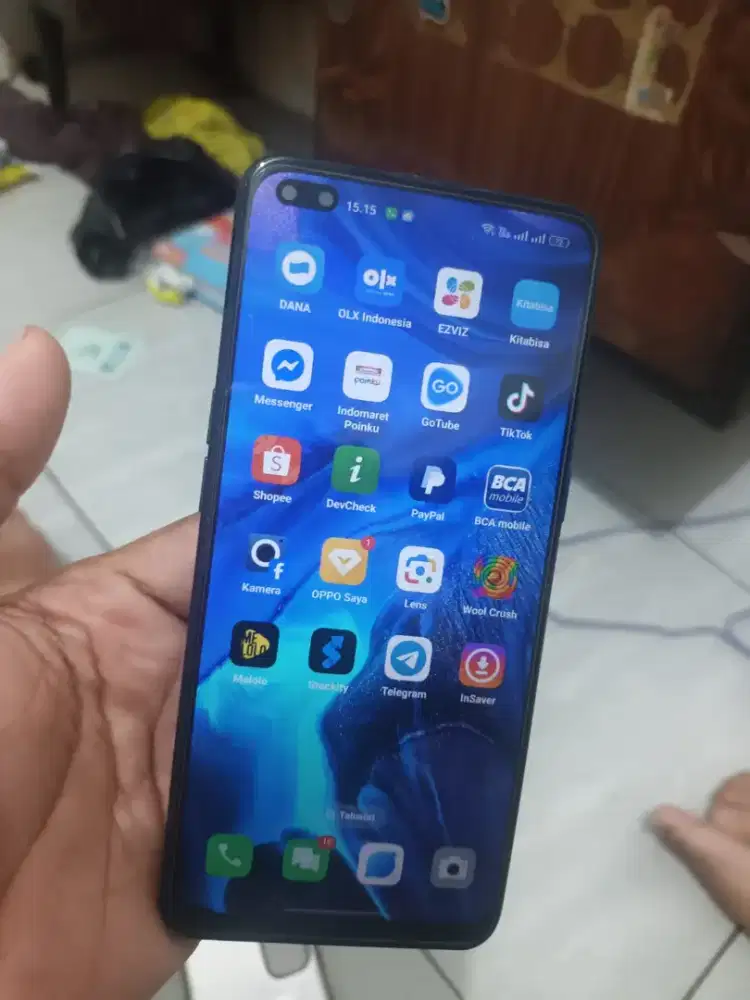 Oppo Reno 4 8/128GB Snapdragon 720G FP off overall no nokendalaa