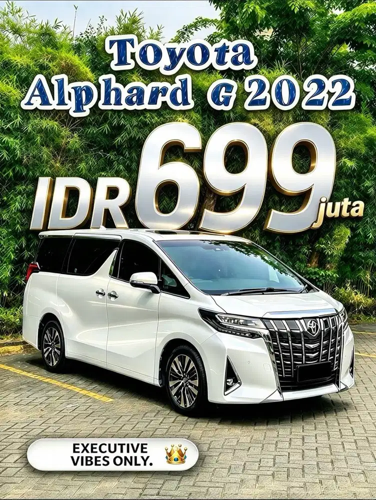 TOYOTA ALPHARD G ATPM 2022 AT Good Conditions