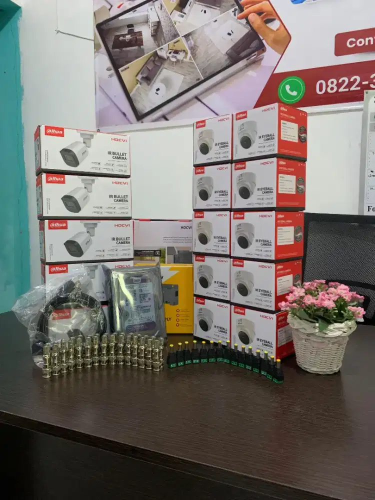 READY PAKETAN LENGKAP CCTV DAHUA FREE JASA PASANG & HARGA TERJANGKAU