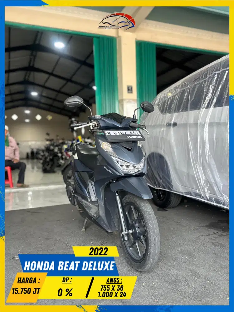 HONDA BEAT DELUXE 2022 GERCEP MASZEHH HIKMAH MOTOR KEPUH MALANG