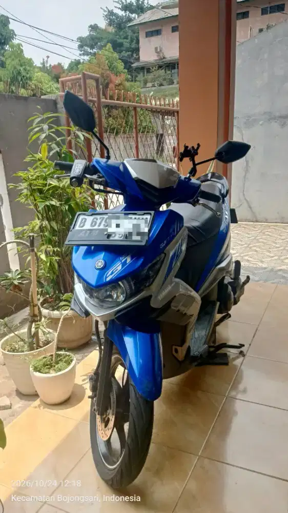 Yamaha Xeon 2014 Biru - Plat depok.
